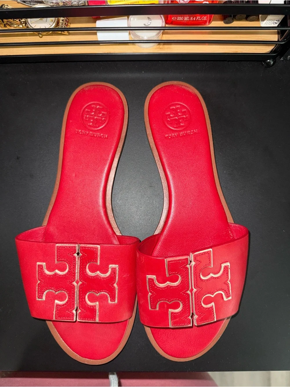 Tory Burch Ines Leather slide sandal